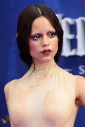 Jenna Ortega Is Unrecognizable in Ashi Studio Latex at “Wednesday” Season 2 London Premiere