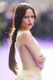 Jenna Ortega Is Unrecognizable in Ashi Studio Latex at “Wednesday” Season 2 London Premiere