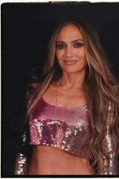Jennifer Lopez Unveils Sequin Pop in Madrid Portrait