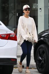 Jessica Alba Debuts Casual Luxe in West Hollywood Errands Look – July 2025