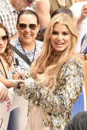 Jessica Simpson Performs on NBC