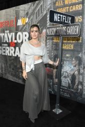 JoJo Unveils Effortless Elegance at Taylor vs. Serrano 3