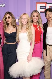 Julia Butters: Pinstriped Perfection at "Freakier Friday" NYC Screening