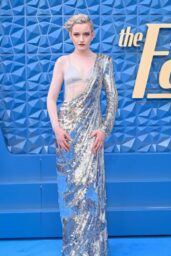 Julia Garner Attends 'Fantastic Four' London Premiere in Sequinned Thom Browne