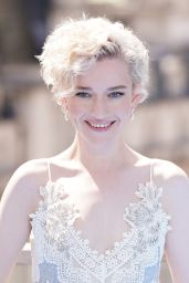 Julia Garner Dazzles in Embellished Gown at "Fantastic Four" Photocall