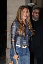 Karol G Steps Out for Dinner in Paris with Rocker Edge