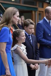 Kate Middleton Attends Wimbledon 2025 Final in Regal Summer Blue