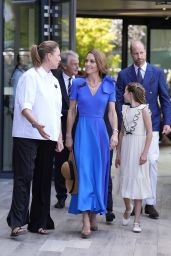 Kate Middleton Attends Wimbledon 2025 Final in Regal Summer Blue