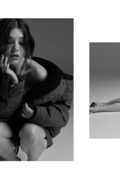 Katie Douglas Unveils Stark Elegance for 