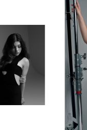Katie Douglas Unveils Stark Elegance for 