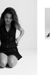 Katie Douglas Unveils Stark Elegance for 
