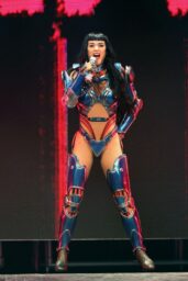 Katy Perry Unleashes Cyber Couture at The Kia Forum – July 2025