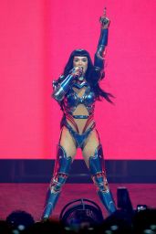 Katy Perry Unleashes Cyber Couture at The Kia Forum – July 2025
