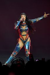 Katy Perry Unleashes Cyber Couture at The Kia Forum – July 2025