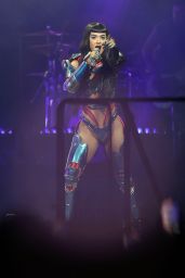 Katy Perry Unleashes Cyber Couture at The Kia Forum – July 2025
