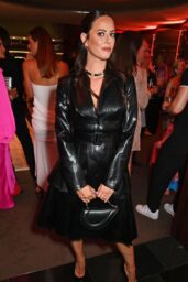 Kaya Scodelario: Leather Edge at Bvlgari Bash