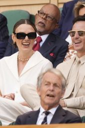 Keira Knightley Attends Wimbledon Final - July 13, 2025