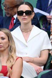 Keira Knightley Attends Wimbledon Final - July 13, 2025