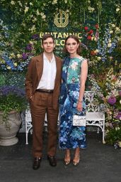 Keira Knightley Unveils Floral Chic at Britannic Explorer Launch