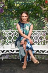Keira Knightley Unveils Floral Chic at Britannic Explorer Launch