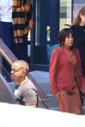 Kerry Washington Embraces Retro Glam on 