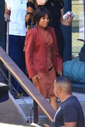 Kerry Washington Embraces Retro Glam on 'Imperfect Women' Set