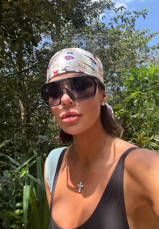 Khloé Kardashian Unveils Luxe Forest Minimalism in Louis Vuitton – July 2025