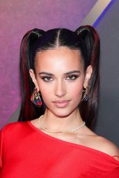 Kylie Cantrall Attends ‘Zombies 4’ Premiere in Crimson Couture at El Capitan