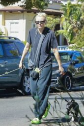 Lauren Wasser: Los Angeles Dog Walk Chic