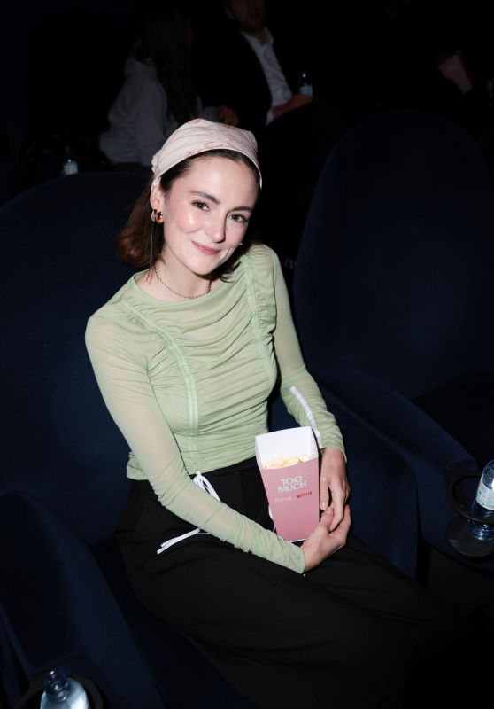Lea van Acken Attends Netflix x Bazaar Screening in Berlin