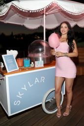 Leah Kateb Debuts Bandage Dress at Skylar LA Event