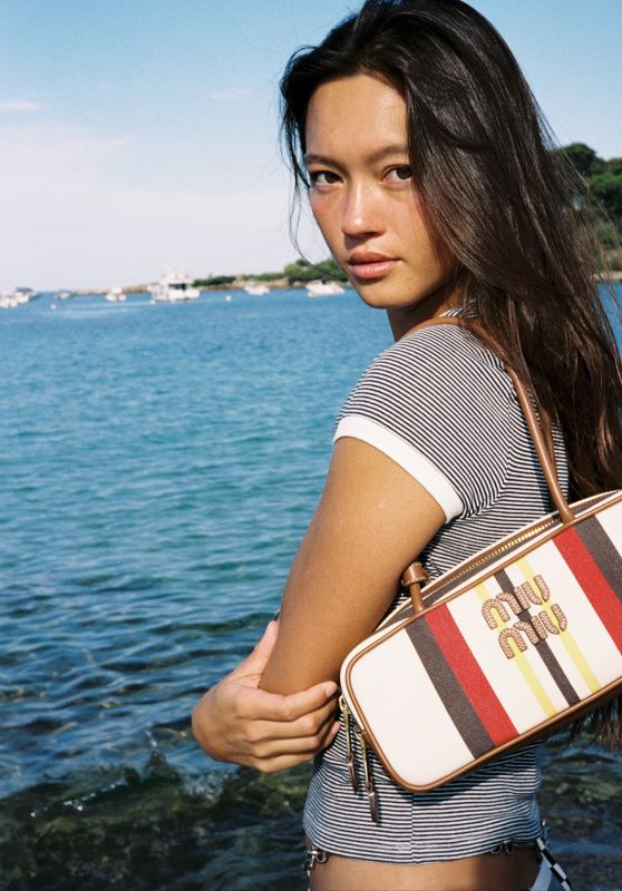Lily Chee Unveils Whiplash Chic in Miu Miu 2025 Campaign