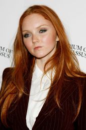 Lily Cole Channels Edwardian Noir at Doctor Parnassus NYC Premiere