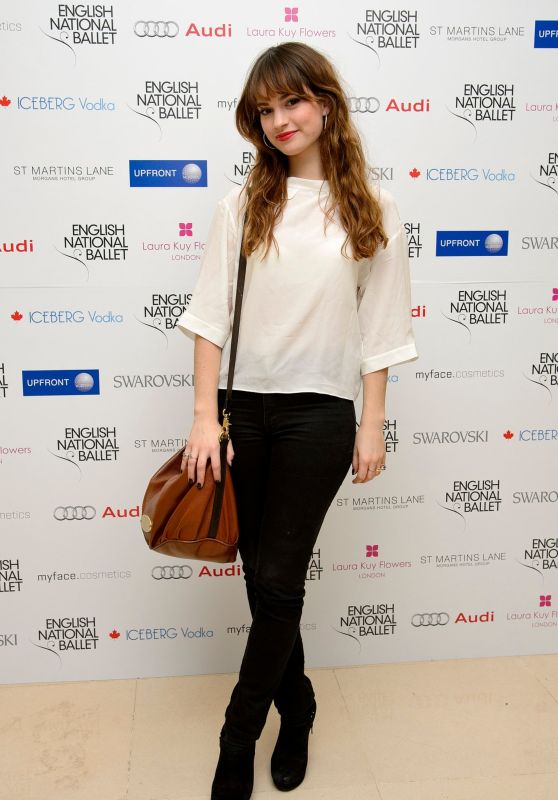 Lily James - English National Ballet 2012