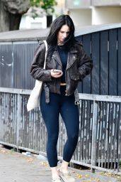 Lily James’ London Stroll: Casual Chic with a Rebel Edge