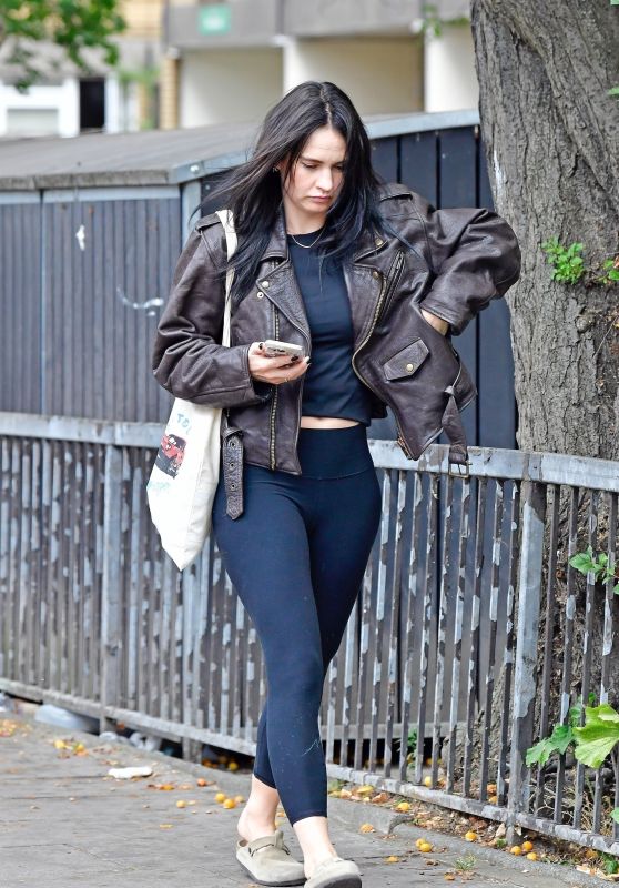 Lily James’ London Stroll: Casual Chic with a Rebel Edge