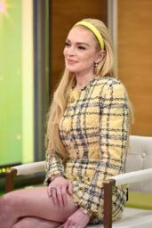 Lindsay Lohan's Good Morning America Style