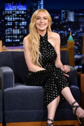 Lindsay Lohan's 'Tonight Show' Look: A Masterclass in Understated Glamour, Straight from the Italian Riviera