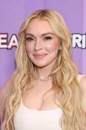 Lindsay Lohan Stuns in Jacquemus at Freakier Friday NYC Screening