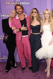 Lindsay Lohan Stuns in Jacquemus at Freakier Friday NYC Screening