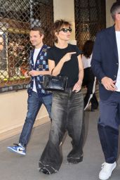 Lisa Rinna Keeps It Cool in Denim for Paris Dinner Outing – July 9, 2025