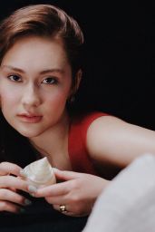 Lola Tung Unveils Dreamy Elegance for Teen Vogue