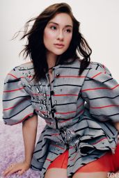 Lola Tung Unveils Dreamy Elegance for Teen Vogue