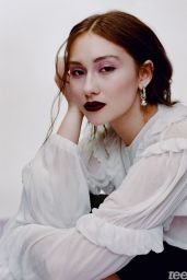 Lola Tung Unveils Dreamy Elegance for Teen Vogue