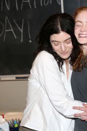 Lorde and Sadie Sink Champion Broadway