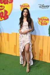 Lumi Pollack's Floral Bloom at "Phineas and Ferb" Premiere