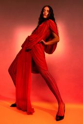 Luna Blaise Rocks Edgy Glam for Who What Wear