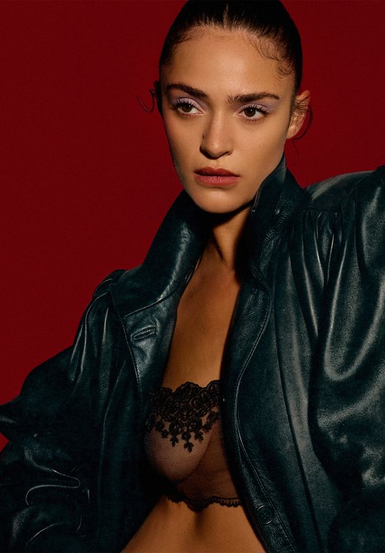 Luna Blaise Rocks Edgy Glam for Who What Wear