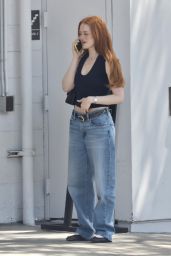 Madelaine Petsch Charms West Hollywood Lunch, July 25