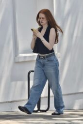 Madelaine Petsch Charms West Hollywood Lunch, July 25
